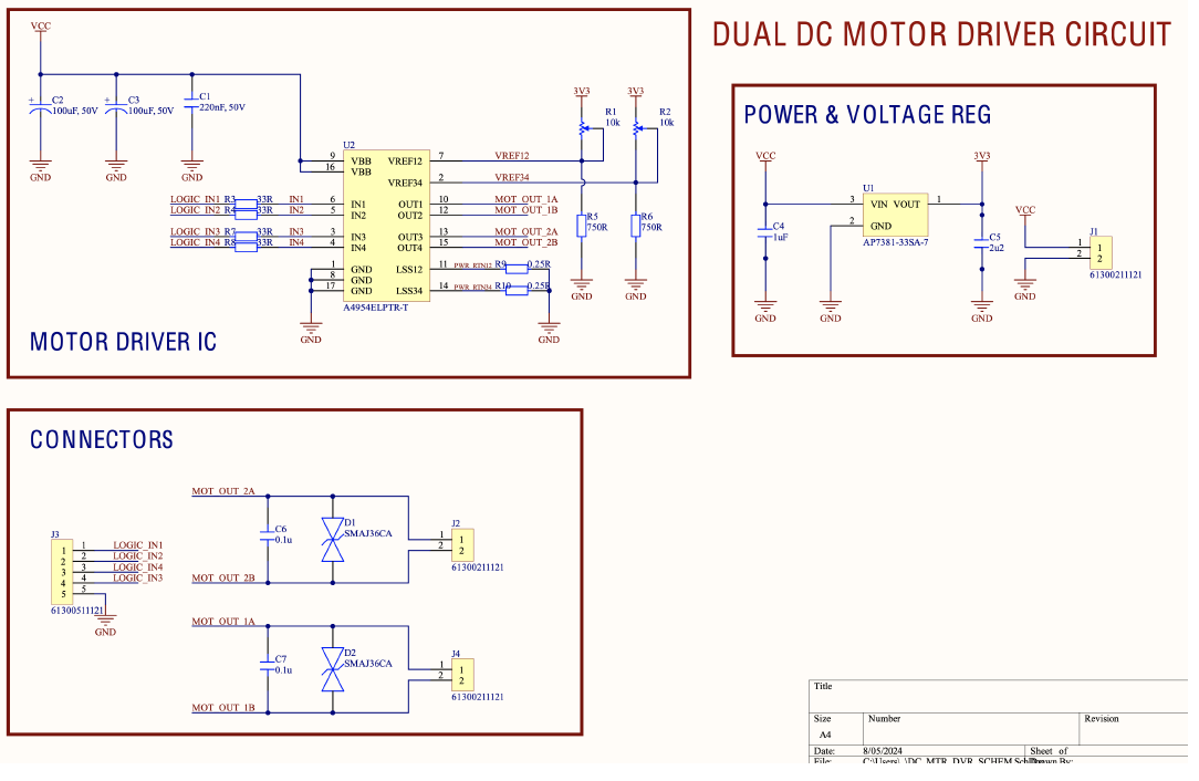 Dual Motor Driver Board image 1